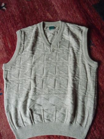 Herren Strickweste C&A Beige Grösse  XL