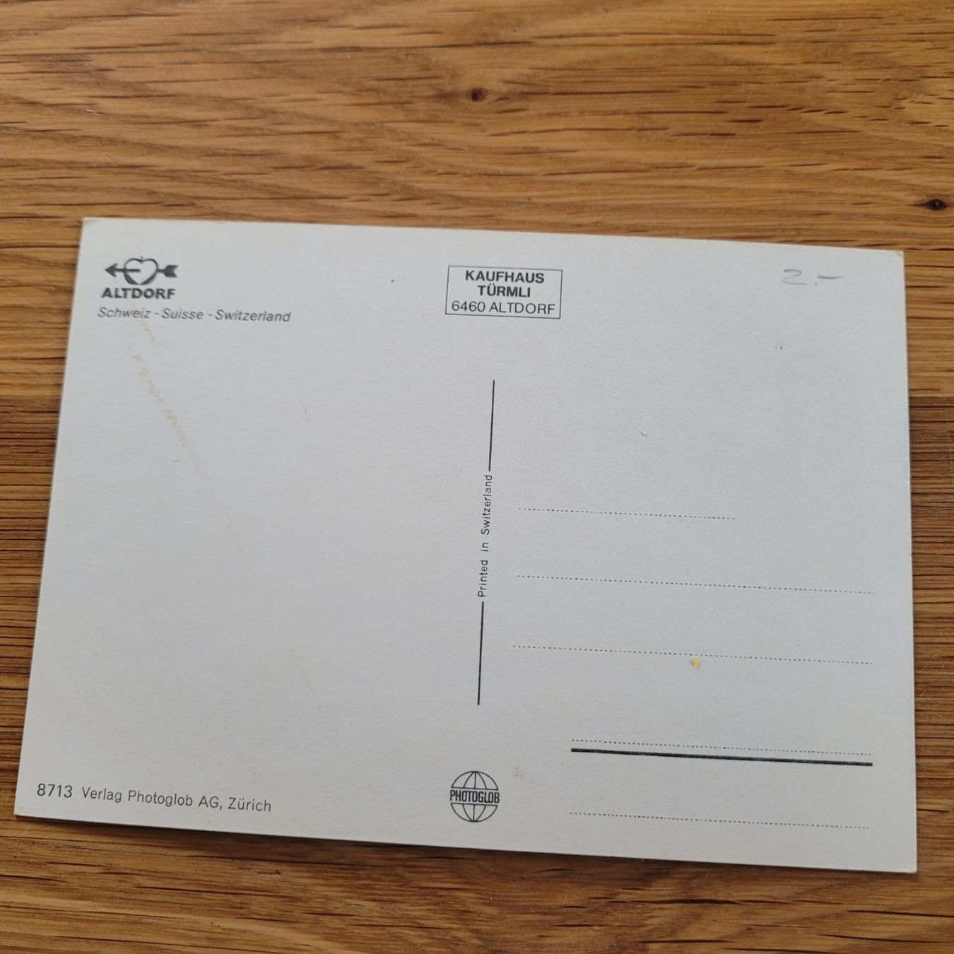 Cartes postales: Carte Postale Altdorf – D'occasion à Biel/Bienne par Destockweb 1