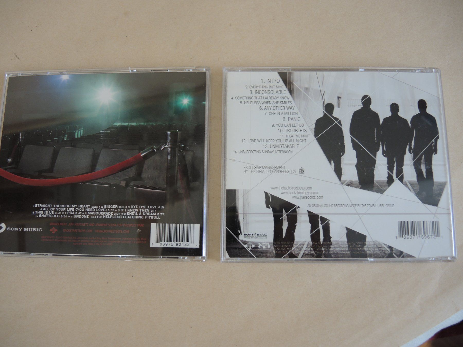 CD: 2 x CD BACKSTREET BOYS THIS IS US - Unbreakable – Usato da Rorschach venduto da maeck8 4