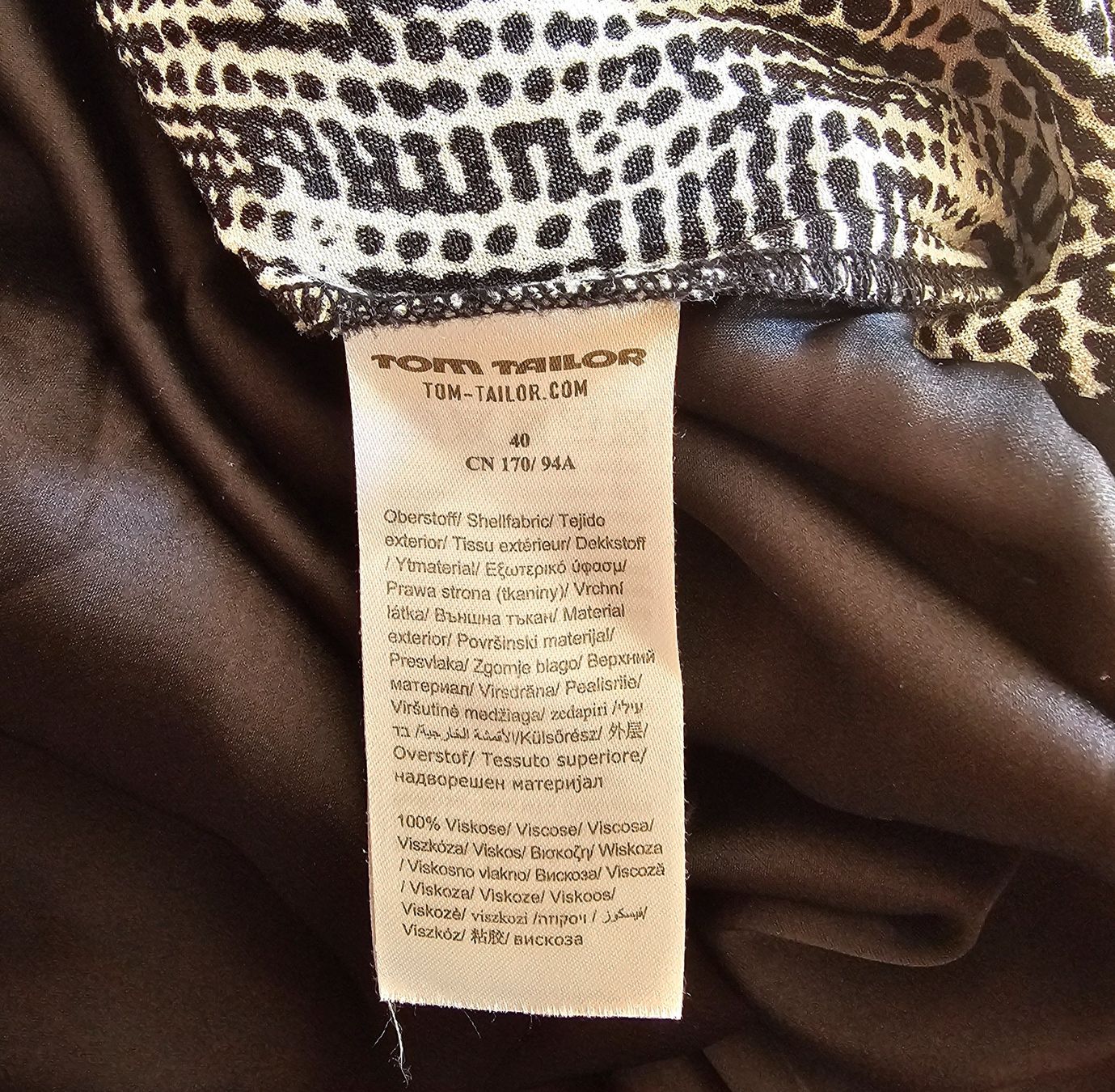 Tom Tailor Kleider: Chices Kleid von Tom Tailor Gr. 40 – Gebraucht aus Füllinsdorf von Sunnebliemli7 5
