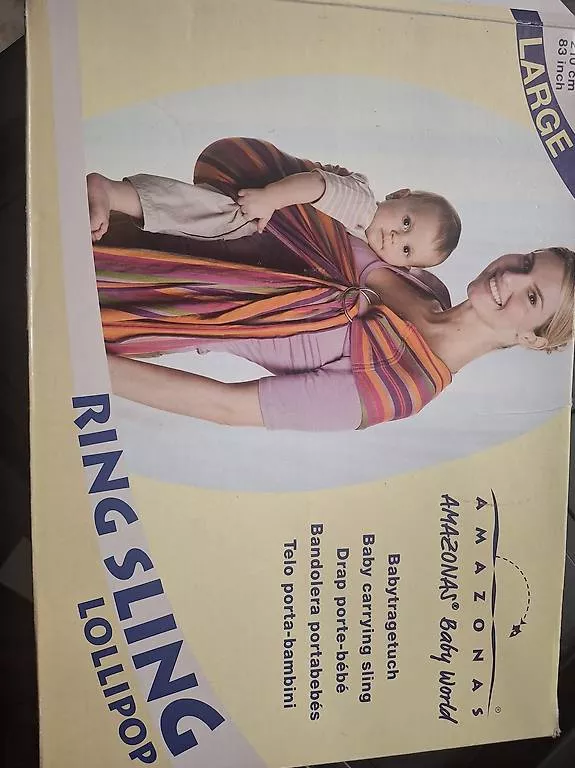 Bauch- & Rückentragen: Ring sling Amazonas – Gebraucht aus St-Cergue von ste_bjn2