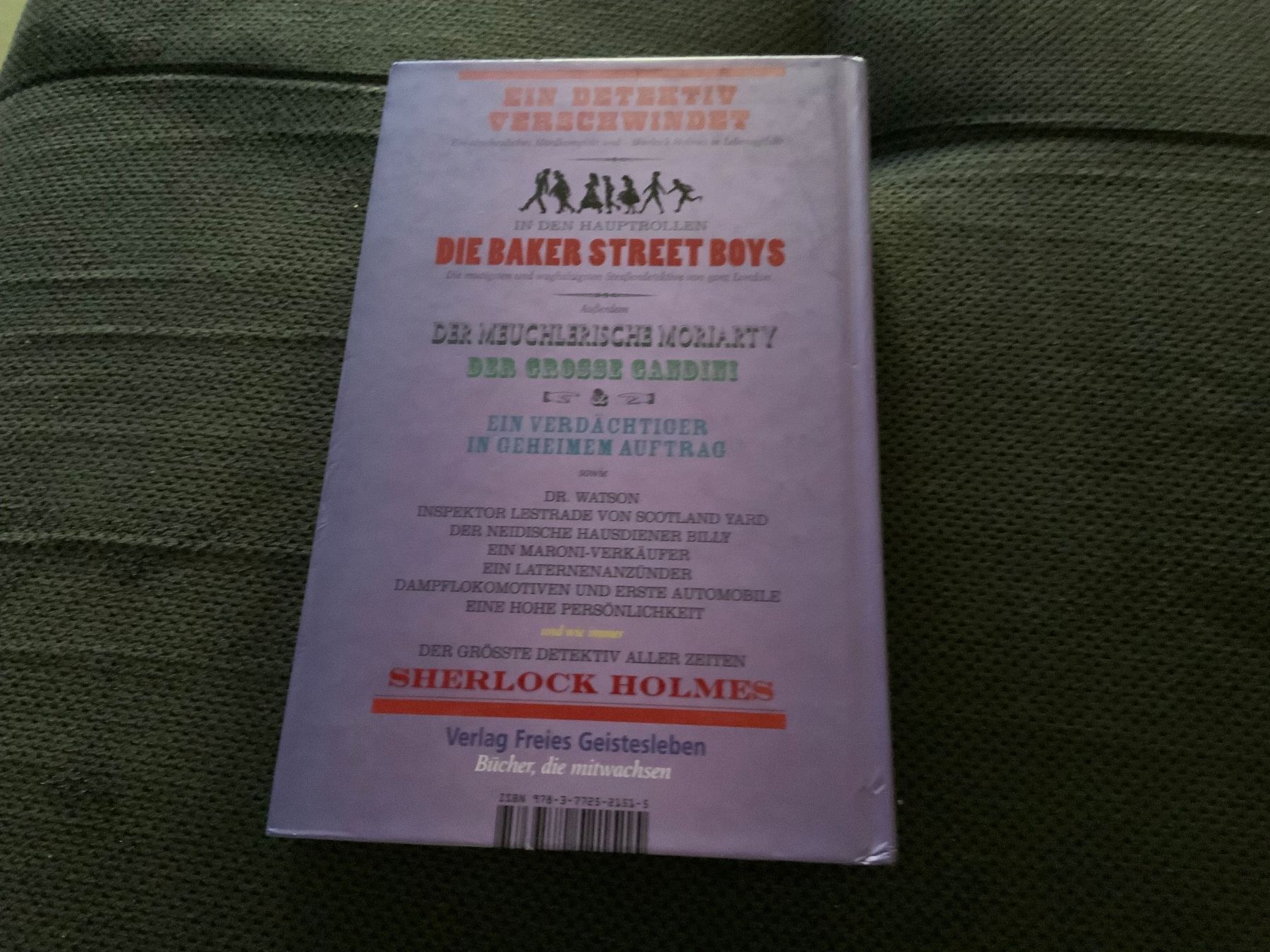 Libri: Baker Street Boys: Ein Detektiv verschwindet – Usato da Schübelbach venduto da S1CH 1