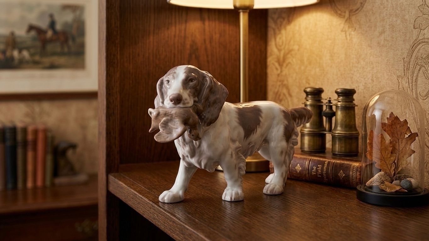 Statuette: B&G, Wunderschöne Cocker Spaniel Figur, Top Zustand! – Usato da Tagelswangen venduto da Atelier_RP_Zillmann