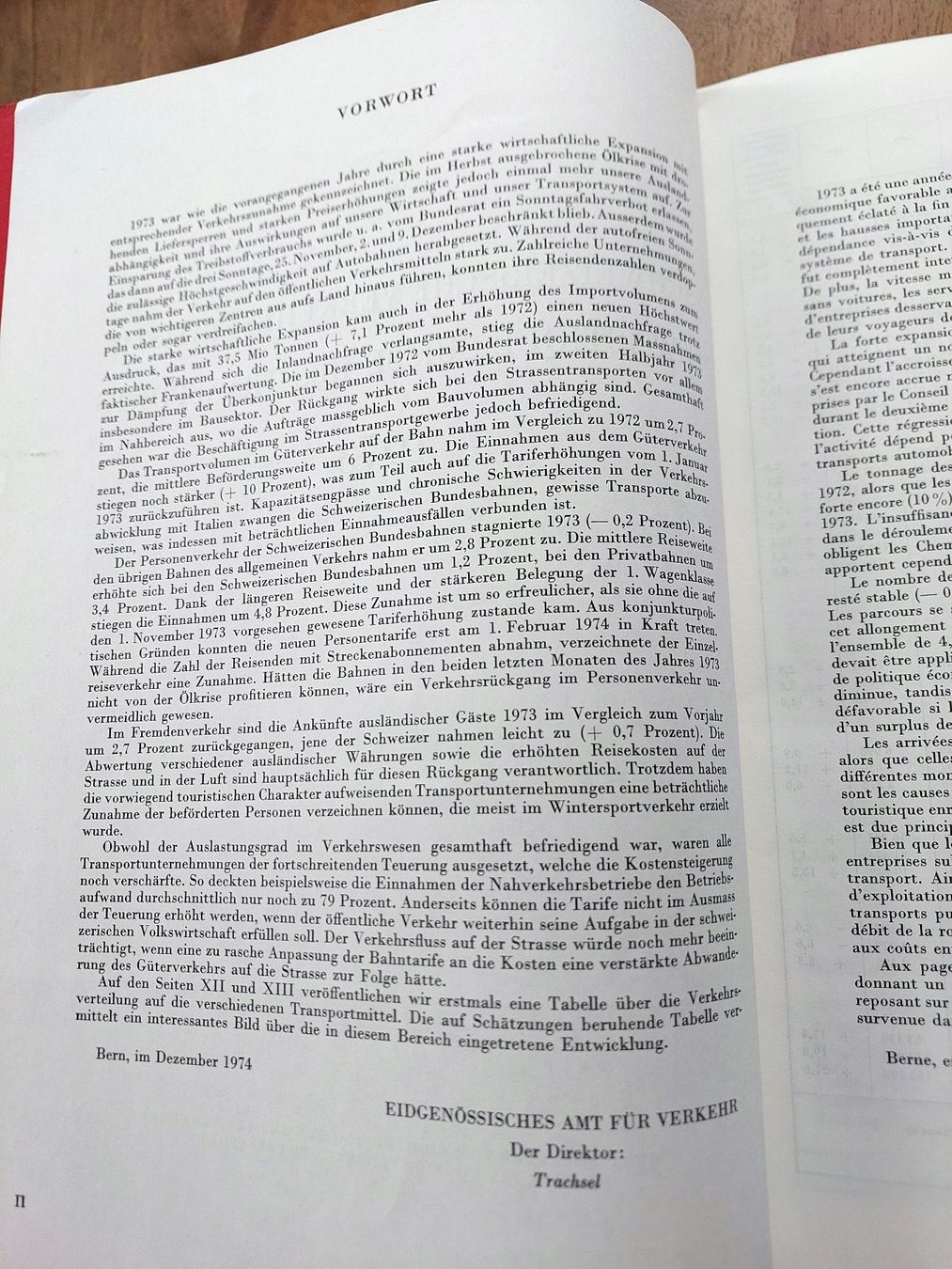 Riviste & Magazine: Schweizerische Verkehrsstatistik 1973 – Usato da Schönenwerd venduto da Steidi 1