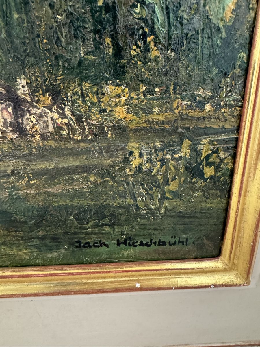 Dipinti: Jack Hirschbühl Original Ölgemälde, Top Zustand, – Usato da Buchs AG venduto da ChrizZa 5