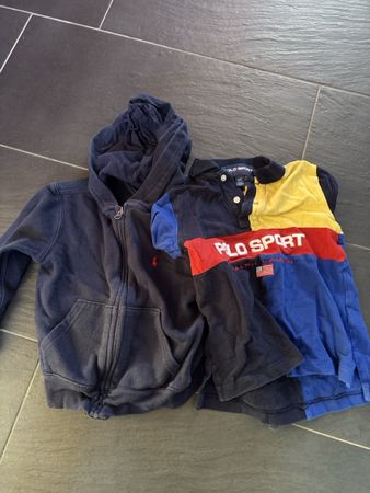 Ralph Lauren Polo Sport Set Grösse 4/4T blau gelb rot