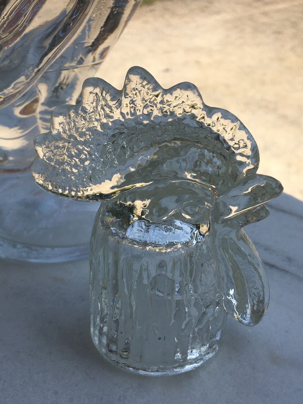 Sonstiges: Cognac Flasche „Hahn“ – Gebraucht aus Bauma von Budgerigar 1