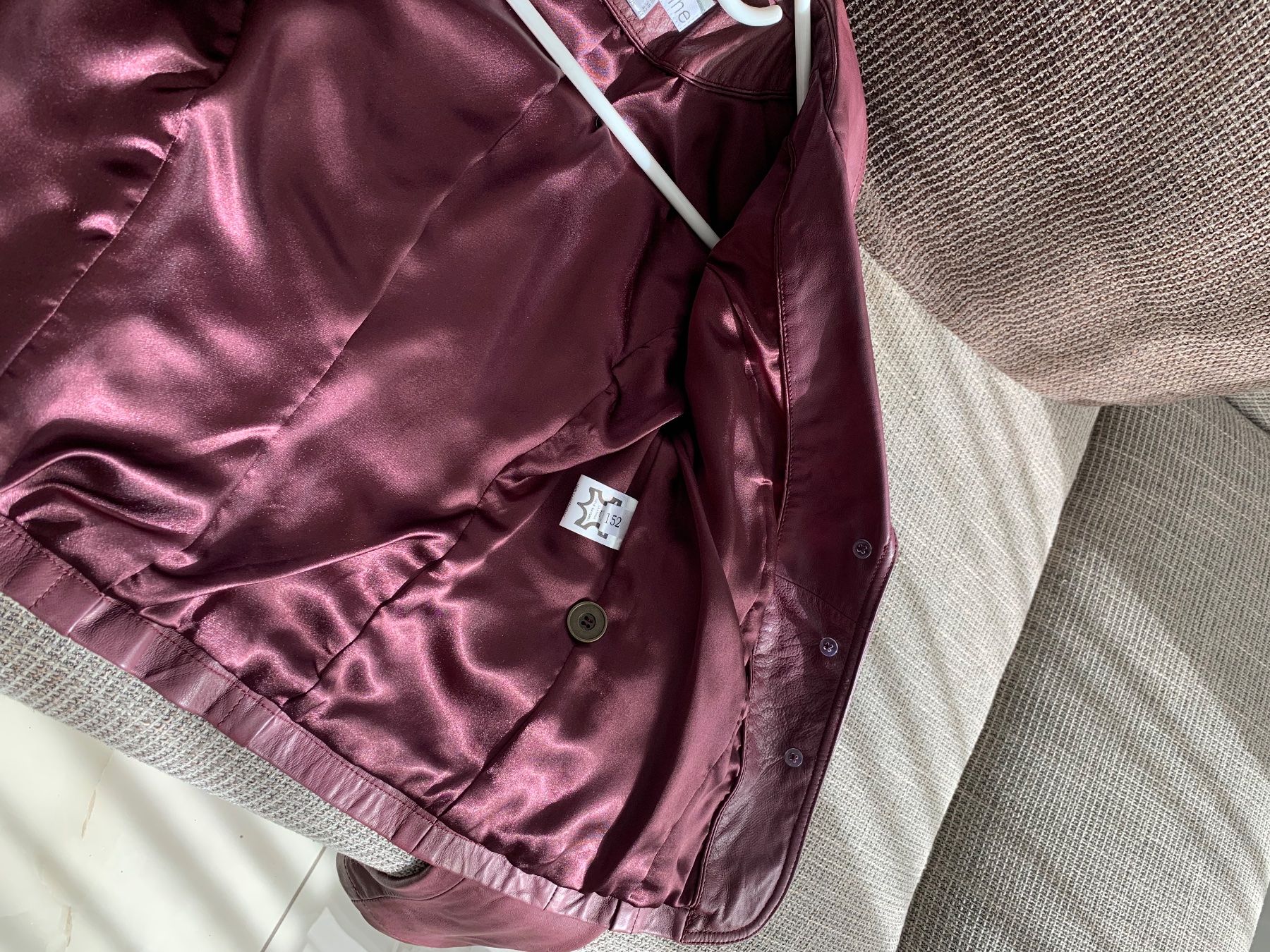 Heine Giacche: Lederjacke Damen – Usato da Waltenschwil venduto da Schmetterling2015 2