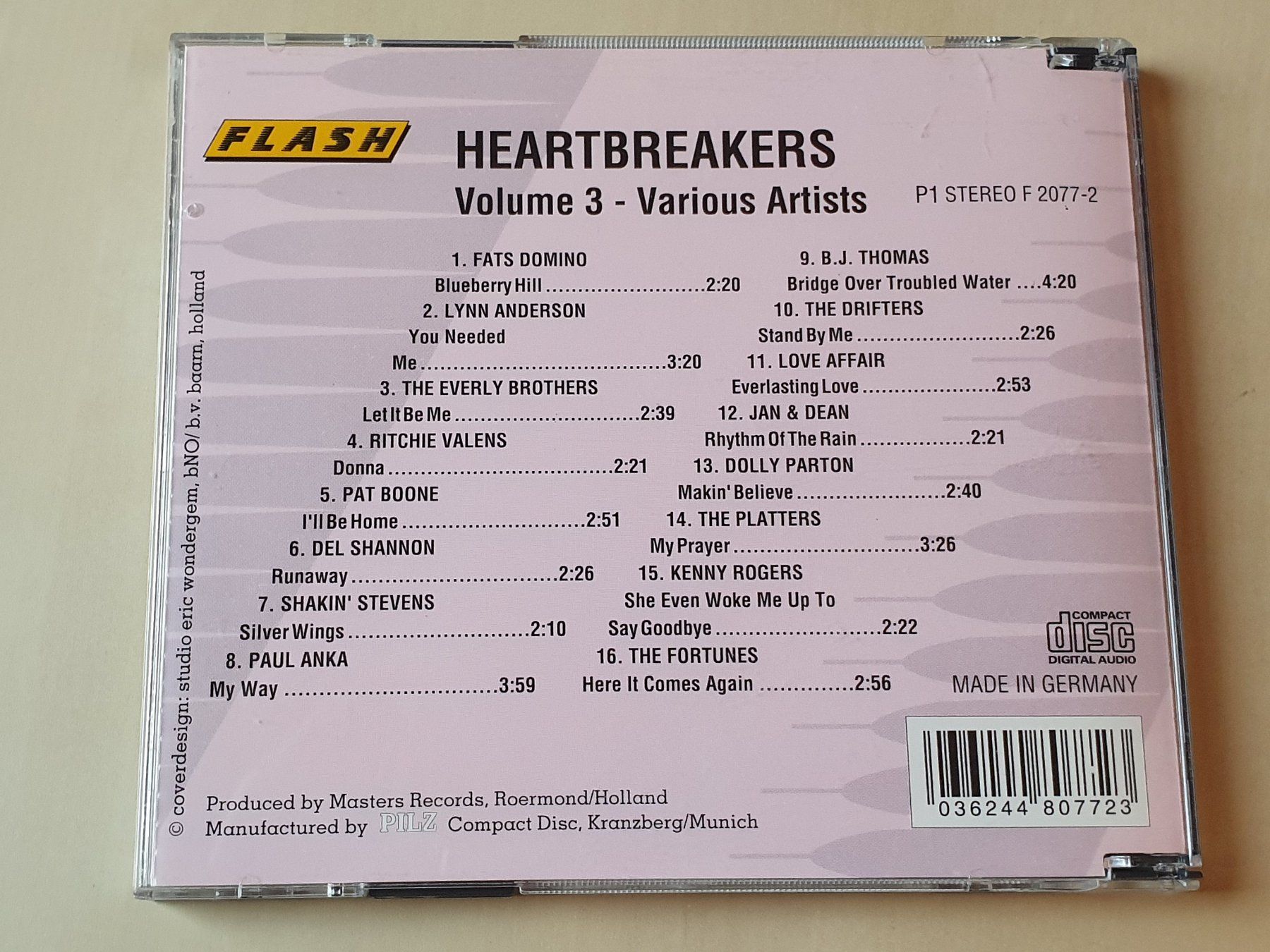 CD: Heartbreakers Vol. 3 – Usato da Stansstad venduto da collectorsshop 1