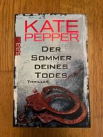 Taschenbuch "Der Sommer deines Todes", Kate Pepper