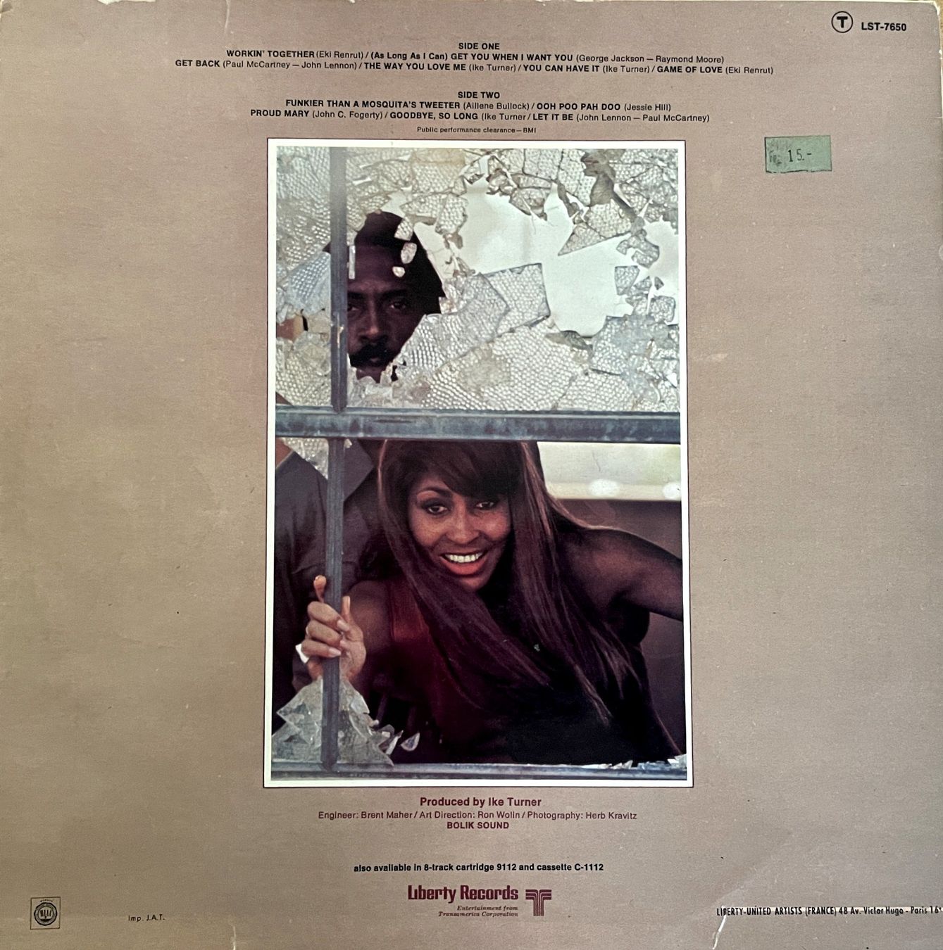 Dischi in vinile: Ike & Tina Turner - Workin' Together – Usato da Savagnier venduto da Ne2065 1