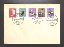 1952 FDC Pro Juventute Ersttagsbrief ohne Adresse LUXUS