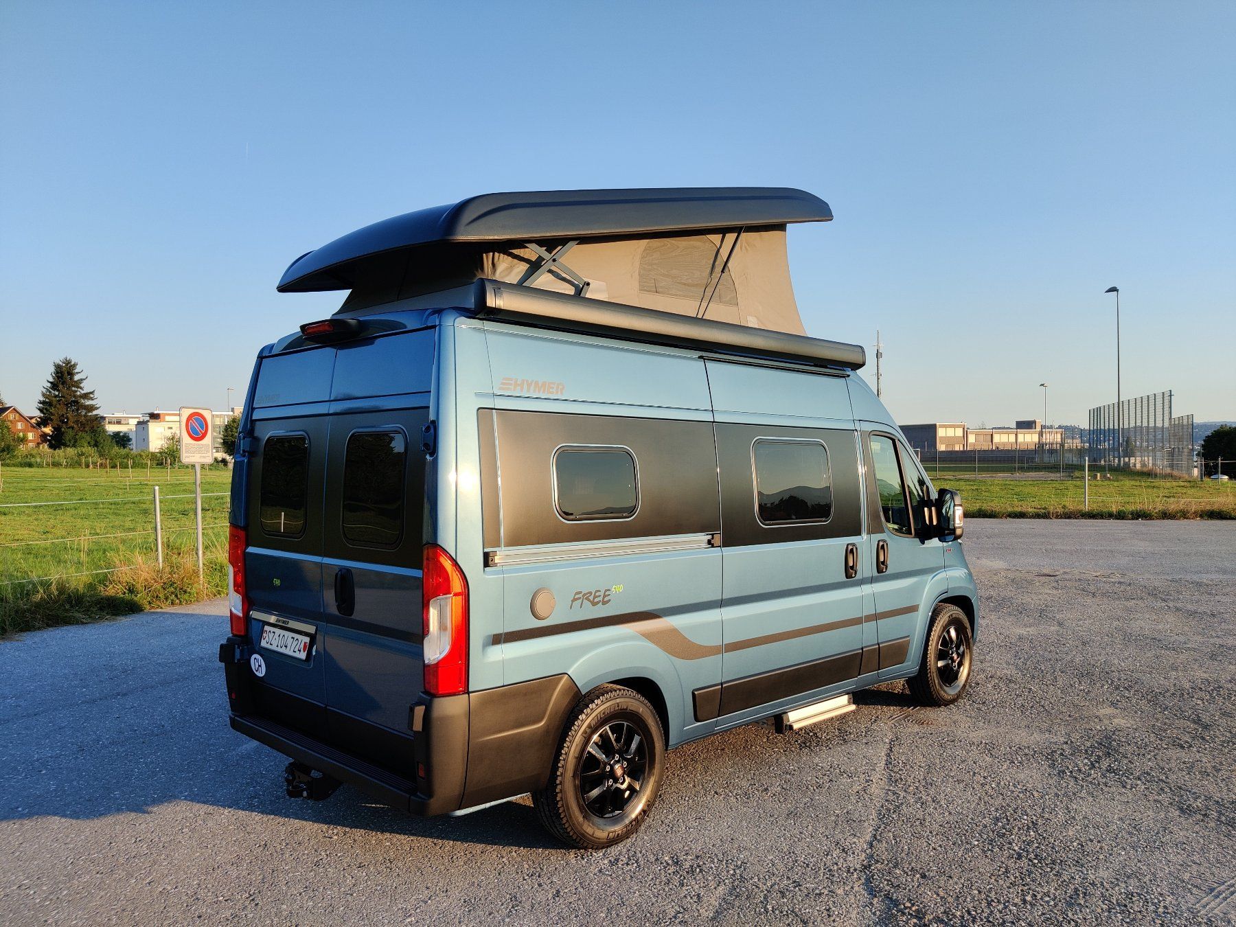 Hymer Veicoli da campeggio: Hymer Free 540 Blue Evolution Camper MIETEN – Usato da Altendorf venduto da Philipp82 1