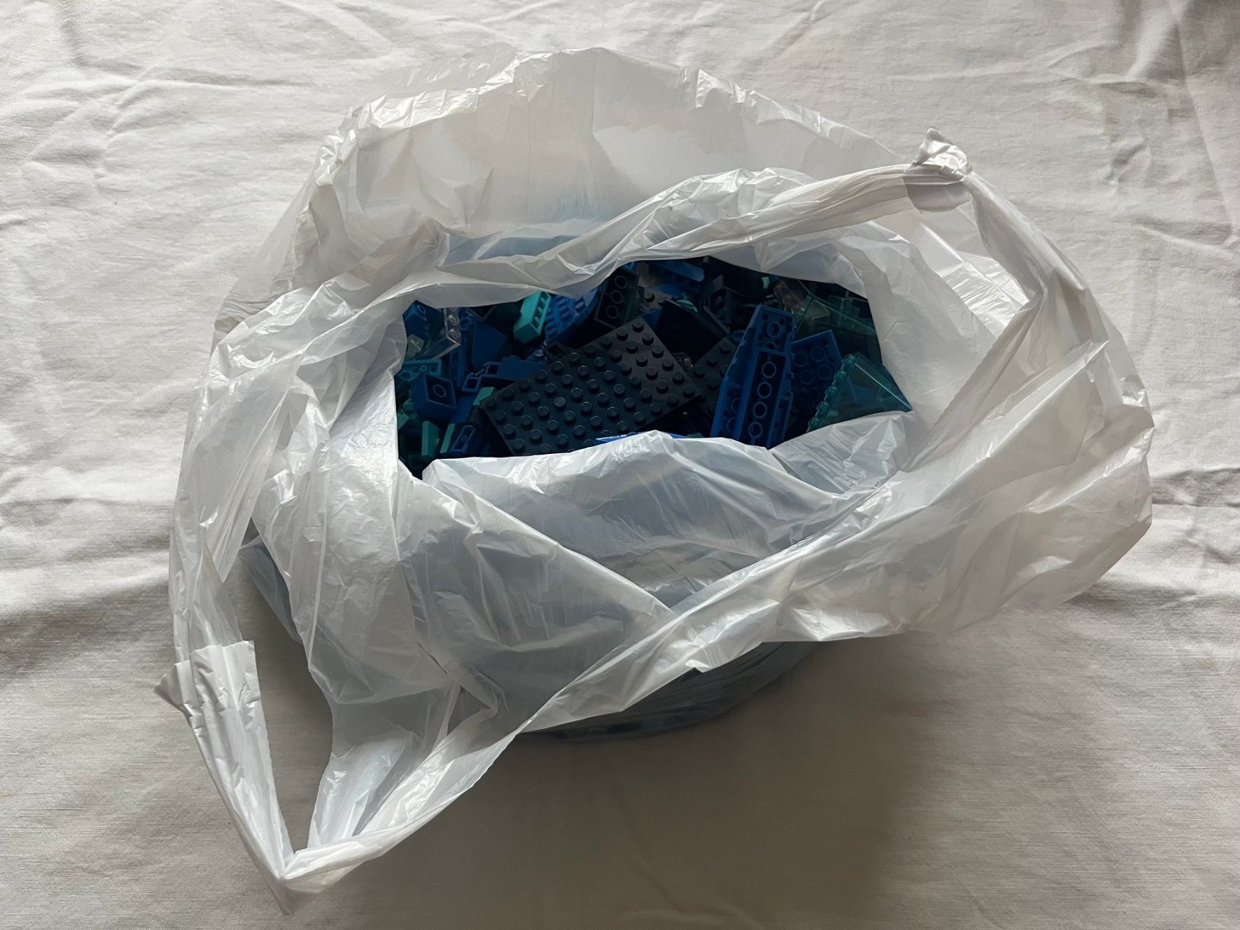 Lego Baukästen: Lego Einzelteile blau – Gebraucht aus Biel/Bienne von and040 4