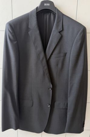 Anzug Hugo Boss 106 / 44L 3 x Hose 110 Anthrazit stretch
