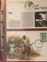 Münzbrief Haiti 1987