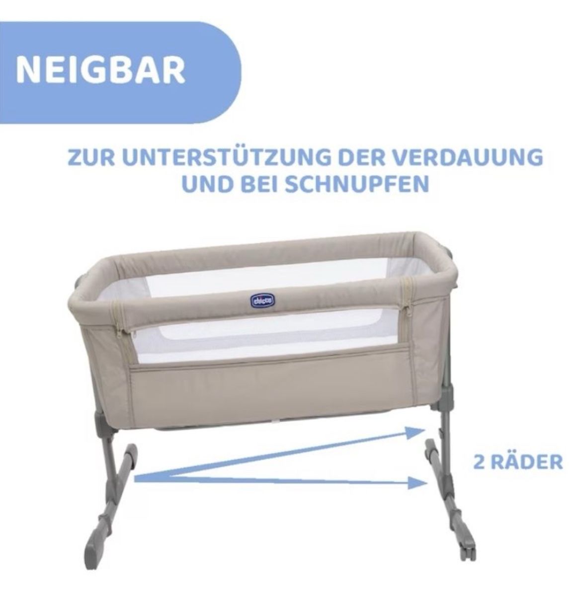 Chicco Culle: Lit Cododo Next2me Chicco en très bon état – Usato da Couvet venduto da Aura_aura 2
