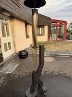 Garten Feuer Säule