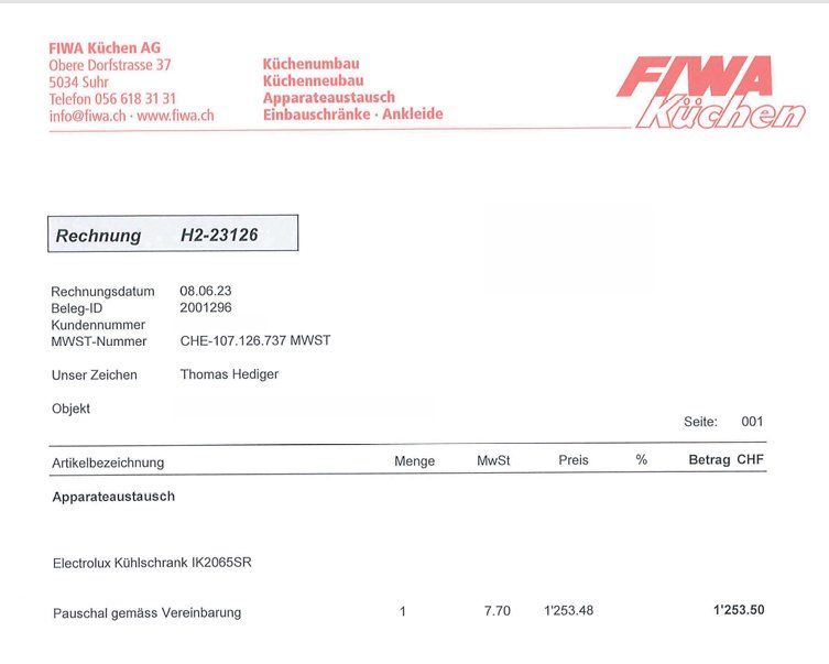 Komplettküchen: Gut erhaltene Küche zu verkaufen – Gebraucht aus Wohlen AG von DieErde 9
