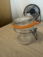 Vasetto vetro ermetico arancione, perfetto per conserve!