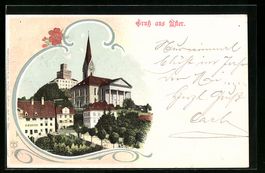 AK Uster, Ortspartie, 1901