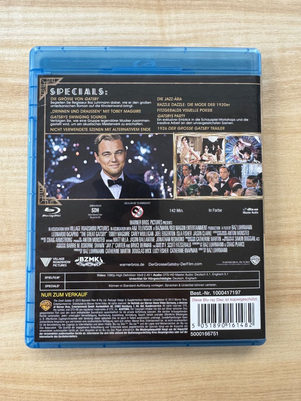 Tous les DVDs: Der grosse Gatsby – D'occasion à Ostermundigen par Rick-C137 1