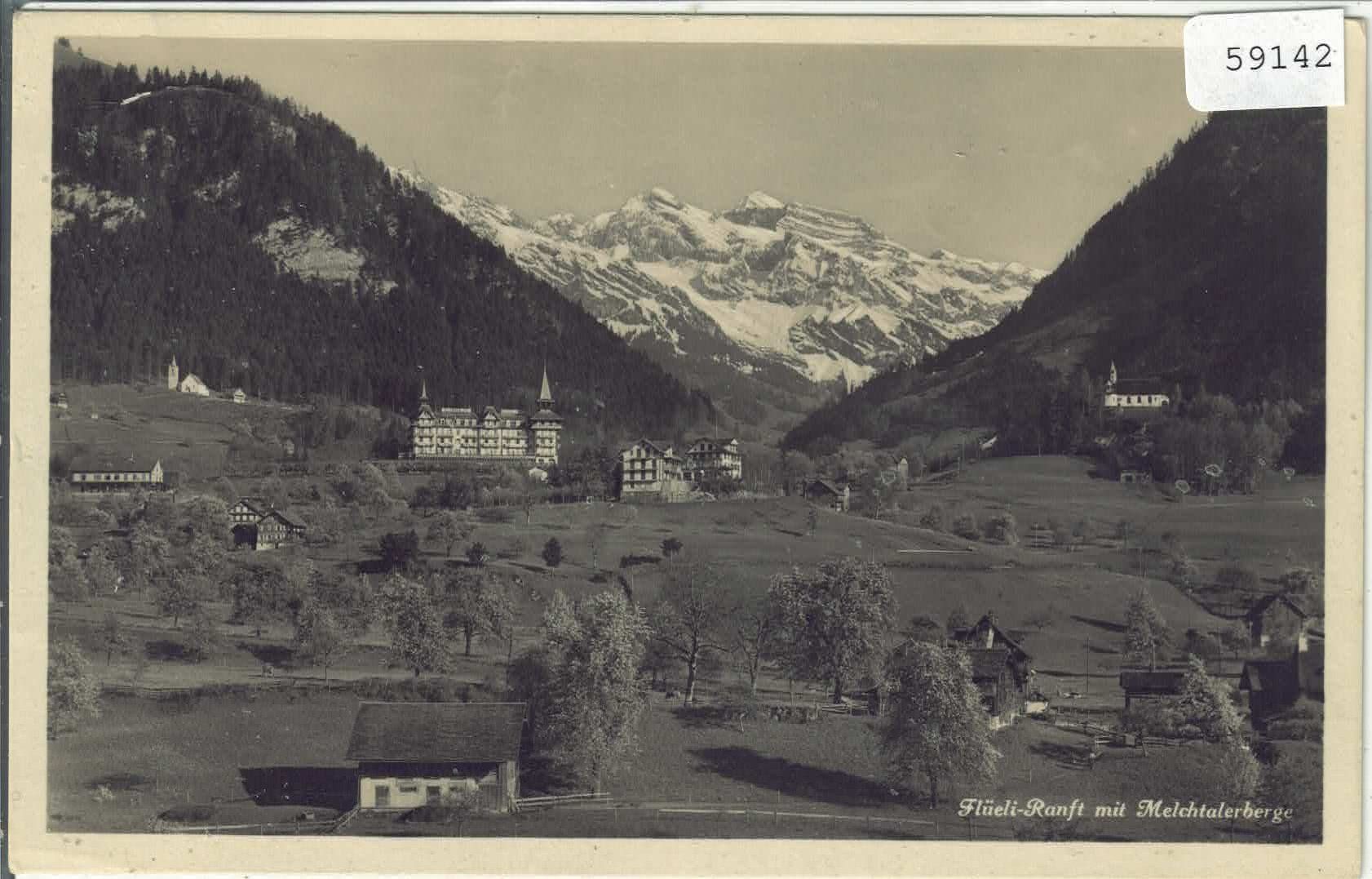 Cartes postales: Flüeli-Ranft mit Melchtalerberge – D'occasion à Ettingen par Kartenplanet