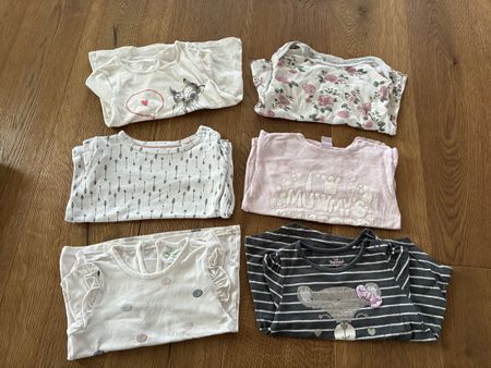 6 süße Pullover für Mädchen in Größe 80/86 🩷