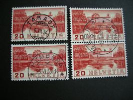 4 VOLLSTEMPEL, HEMBERG, TARASP, BERN (2), 1938 völkerbund