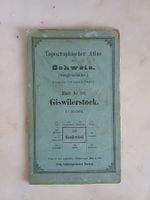 GISWILERSTOCK 1894 Topographischer Atlas Schweiz 1x50'000