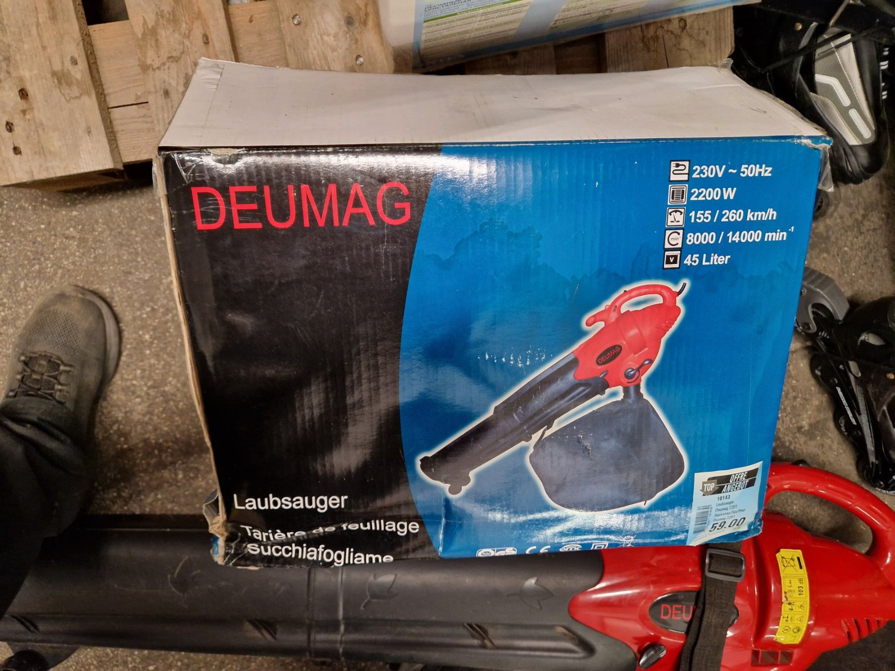 Laubbläser & Laubsauger: 2 Laubsauger Deumag – Neu (gemäss Beschreibung) aus Wädenswil von verebe 2