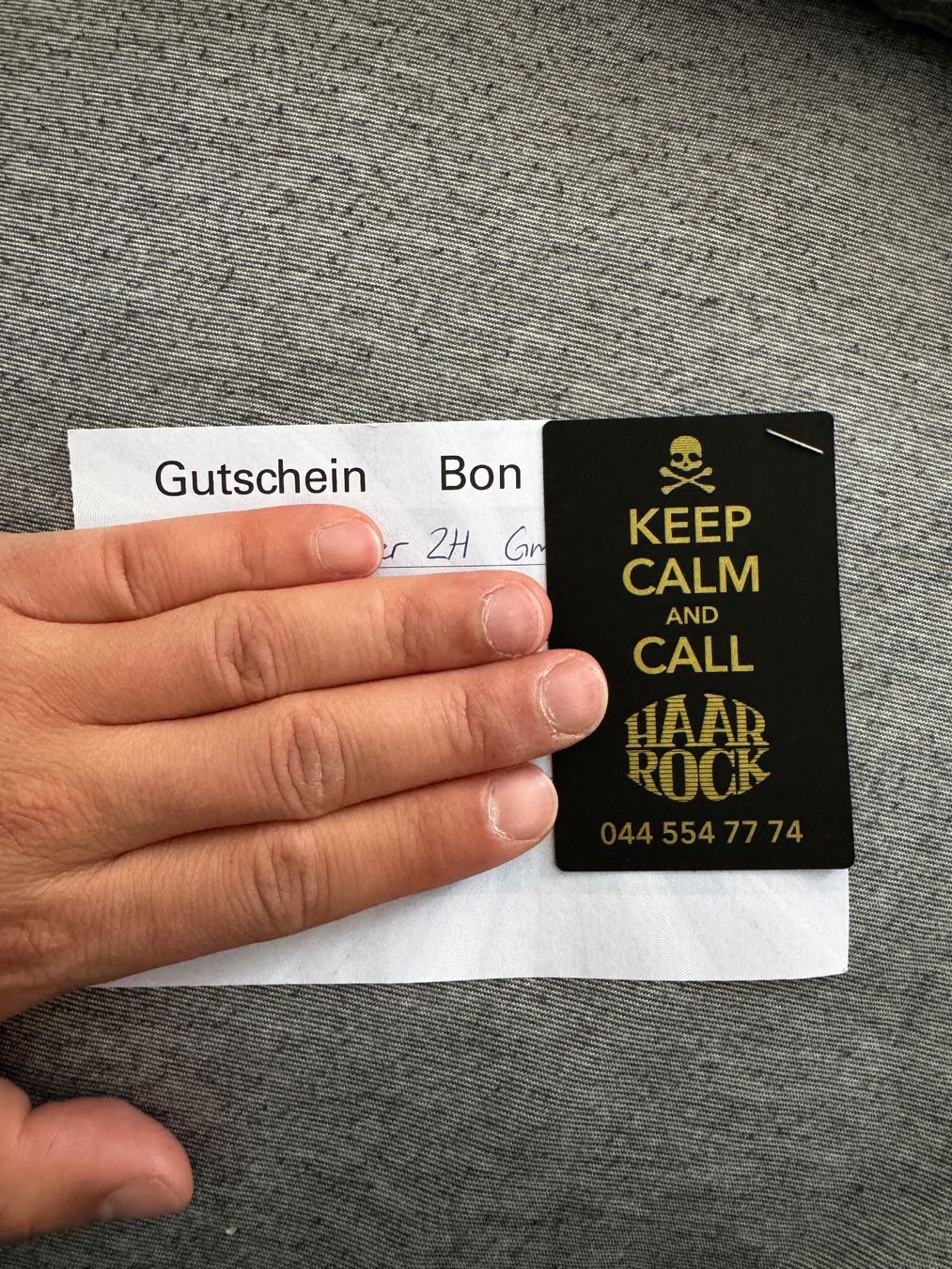 Buoni: Haar Rock Coiffeur Gutschein 50Fr – Nuovo (secondo la descrizione) da Zürich venduto da fresh0001