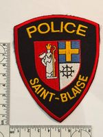 1 Polizei Abzeichen Police Saint-Blaise, Kanton Neuenburg