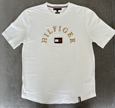 Tommy Hilfiger T-Shirt, Weiss, Gr. L / (M)