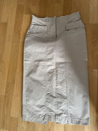 Cargo midi skirt