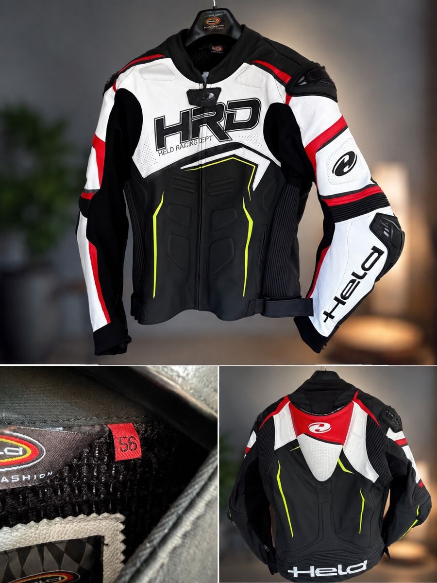 Held Giacche: Held HRD Racing Lederjacke Motorrad Gr. 56 – Nuovo (secondo la descrizione) da Glattbrugg venduto da Paul_575