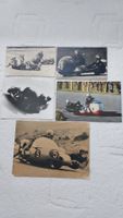 Motorrad mit Seitenwagen aus den 60er Jahren