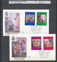 2003 Vatikan, "Kunstschätze", FDC (2 Briefe)