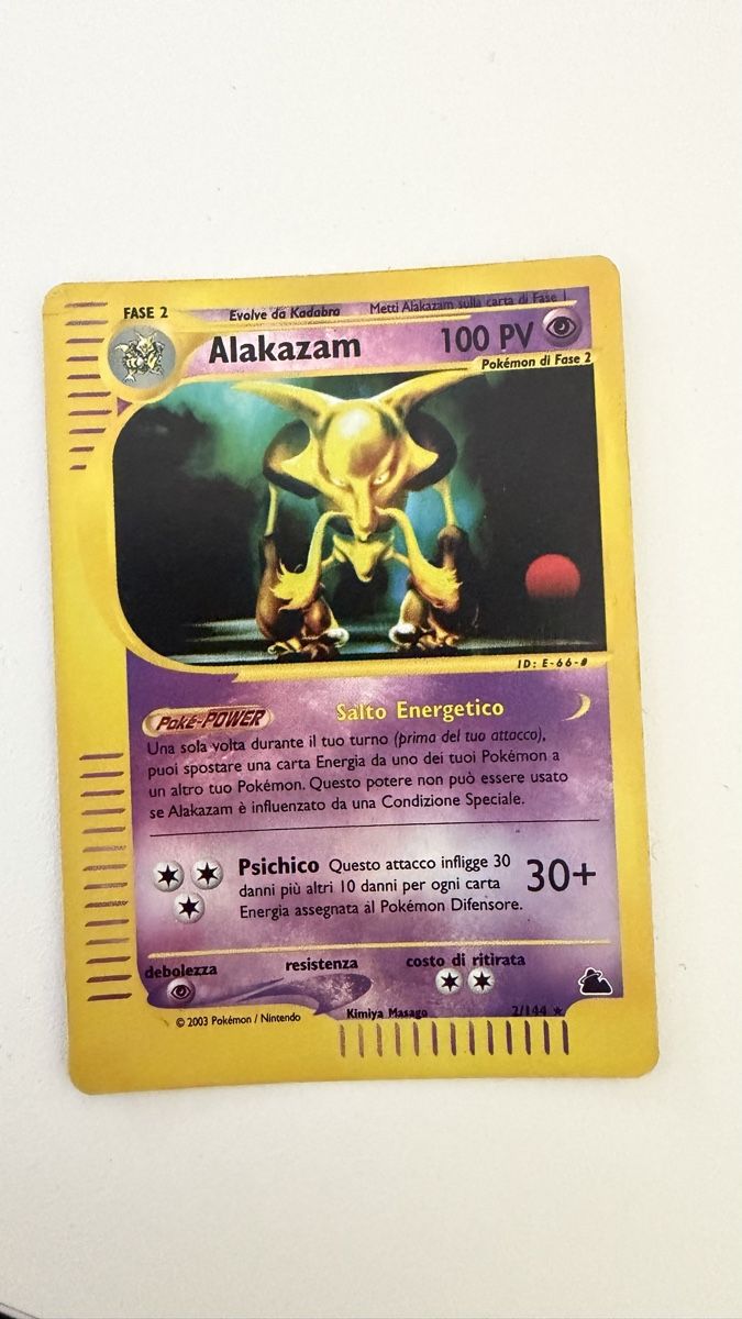 Pokémon Cartes à collectionner: Pokemon holo reverse alakazam – D'occasion à Caslano par tuning21