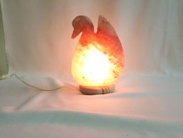 Salz Kristall Steinlampe