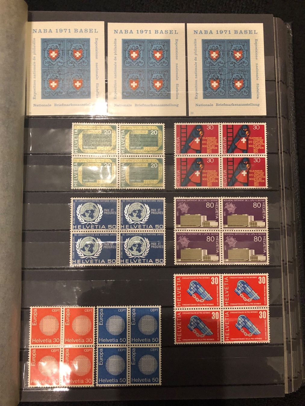 Album: Briefmarken- und Ersttagsbriefe Sammlung – Usato da Davos Clavadel venduto da panorama01 8