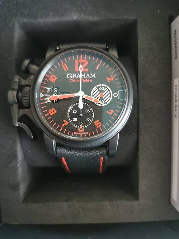 Graham Orologi: Graham Chronofighter Einzelstück Wunderschön! NEU – Nuovo (secondo la descrizione) da Bellmund venduto da nikitanikita