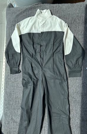 Overall Damen Grösse S, schwarz-weiß, ungetragen