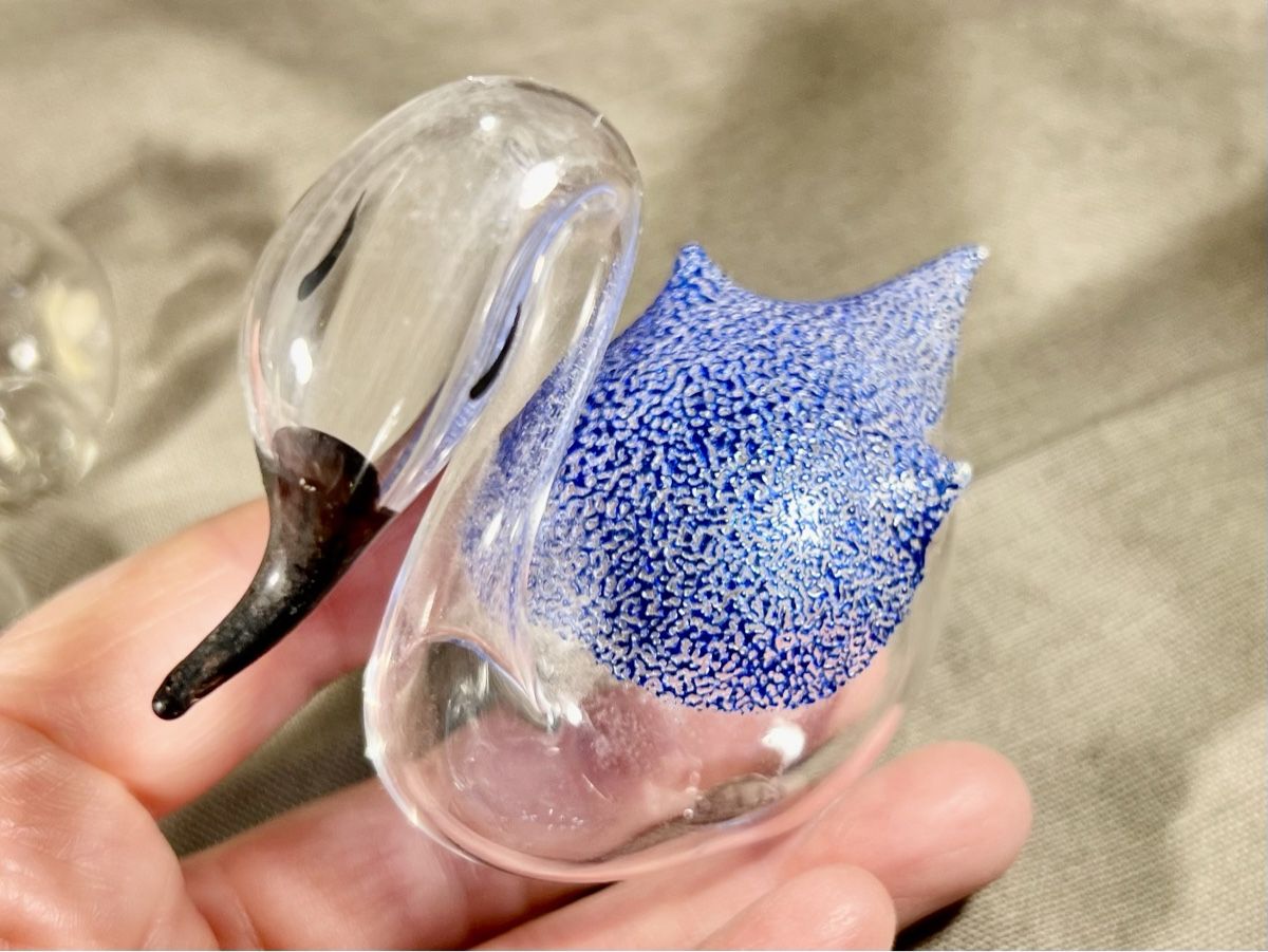 Alle Dekorationen: 3 jolis oiseaux en verre soufflés, décoration – Gebraucht aus Genève von DELIRBEADS 8