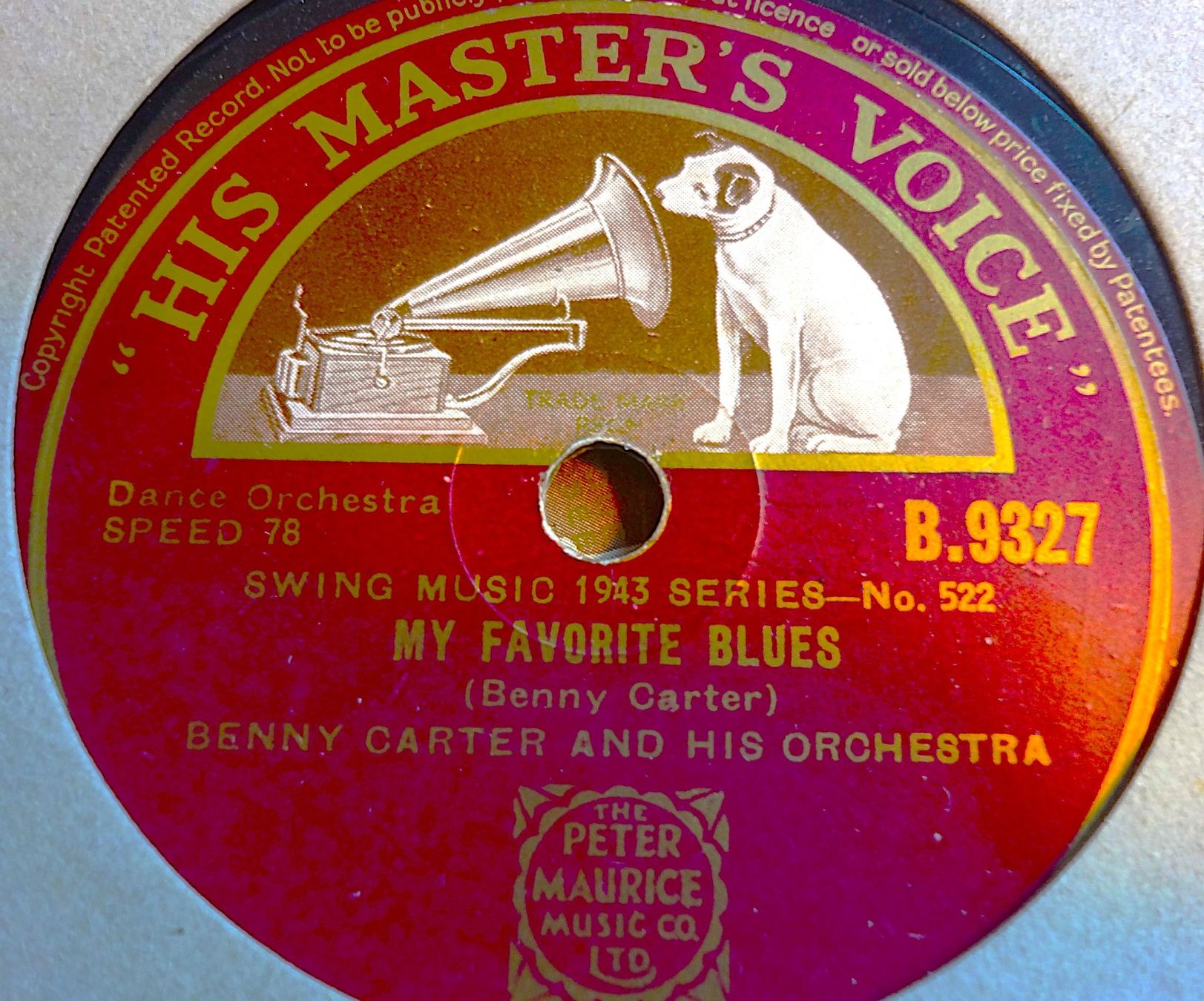 Vinyles: Benny Carter, Sammlung von 12 Jazz Schellackplatten – D'occasion à Hemishofen par Phonomandy 8
