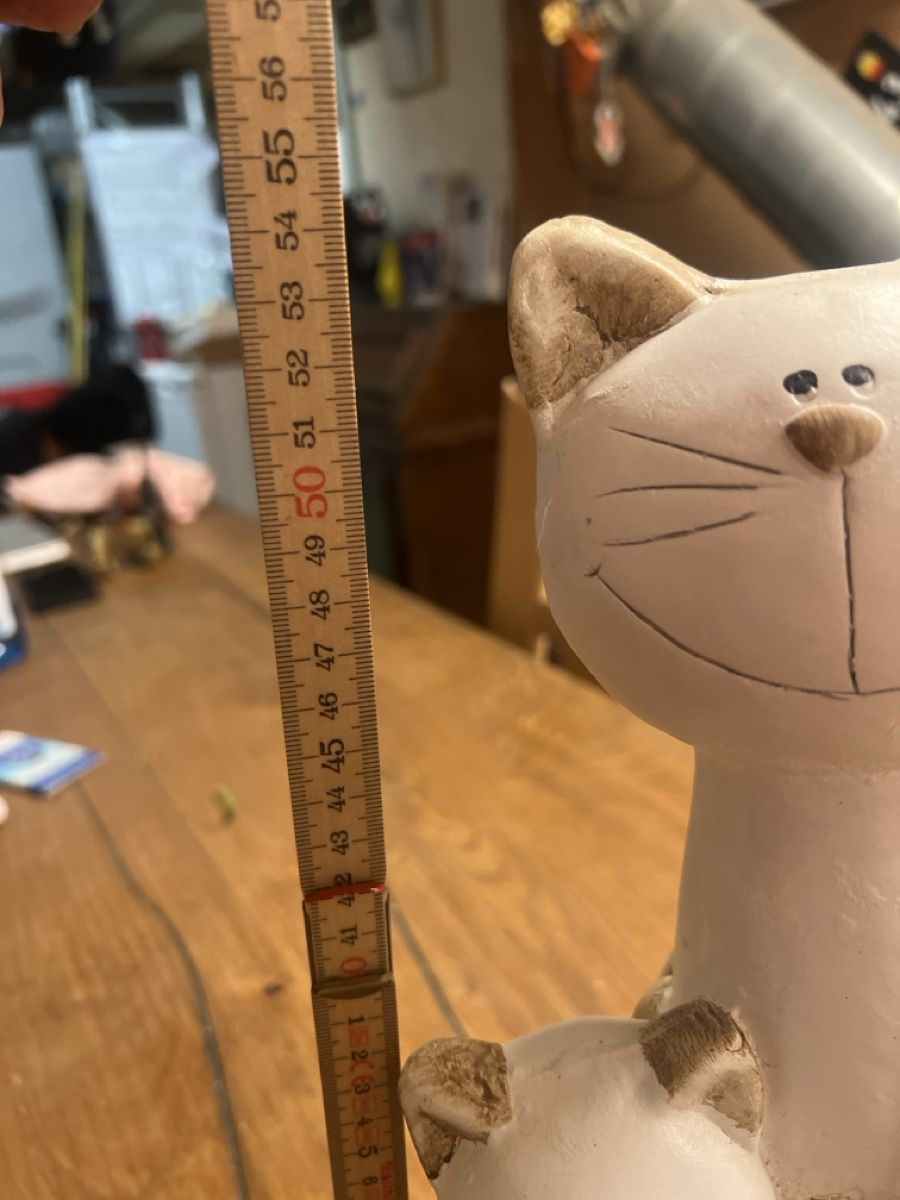 Statuette: Dekorative Katzenfiguren, Mutter mit Kind, 42 cm (m) – Usato da Rorschach venduto da TimelessTrading 2