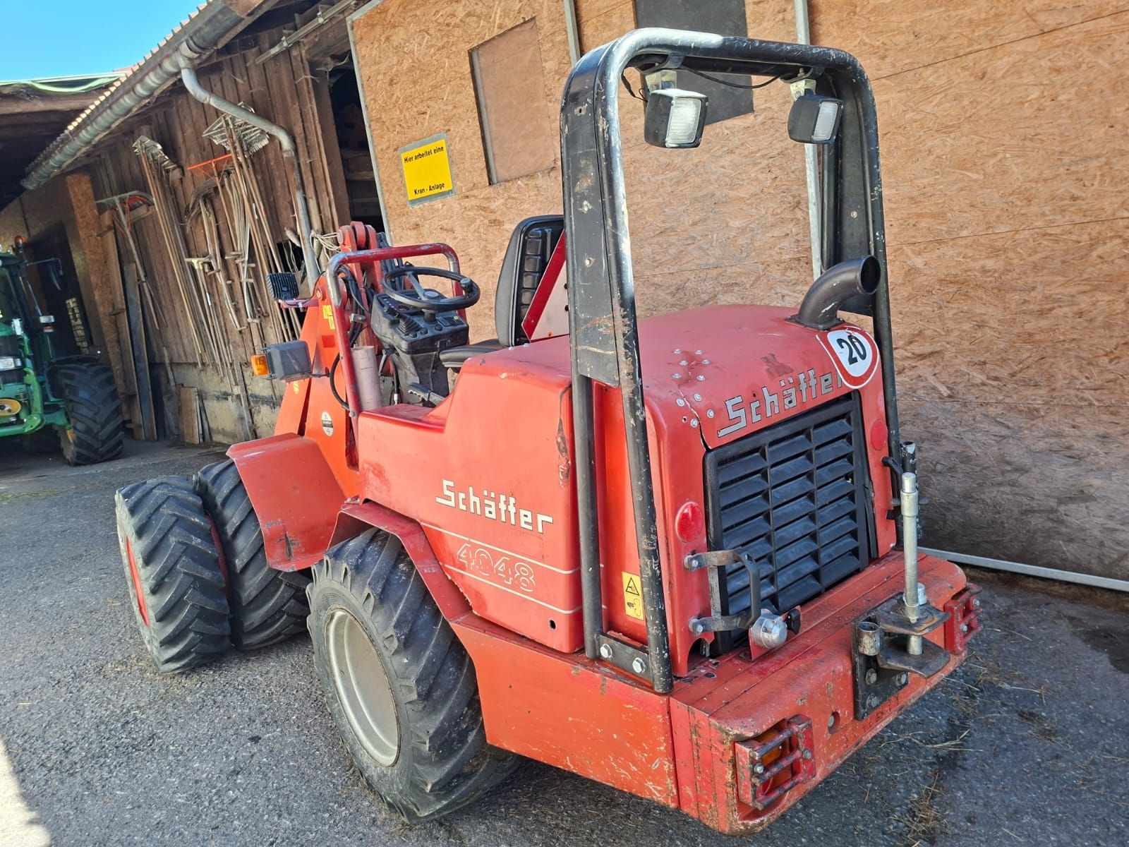 Schäffer Hoflader: Hoflader Schäffer 4048 – Gebraucht aus Unteriberg von Prinz011 1