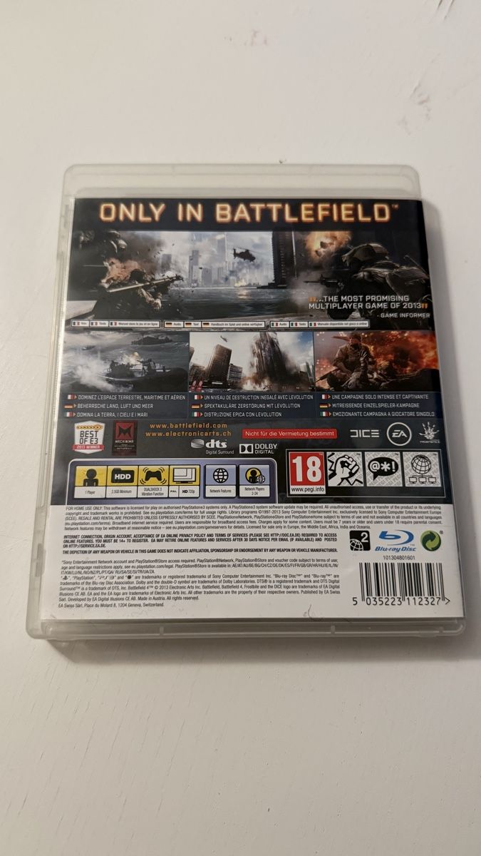 Sony Spiele: Battlefield 4 - PS3  – Gebraucht aus Vacallo von na_qs2h 1