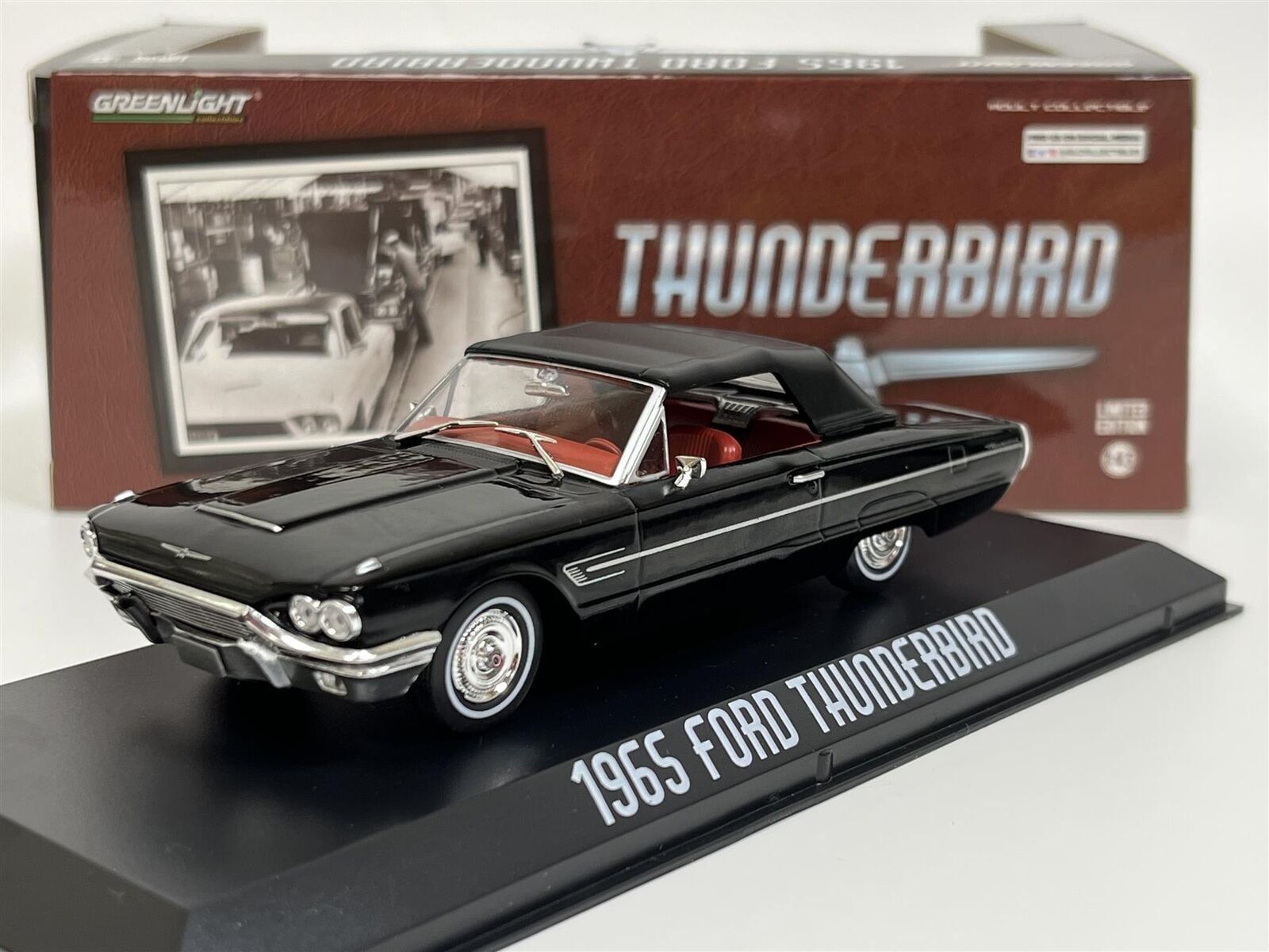 Ford Modellautos: Ford Thunderbird Convertible 1965 schwarz     1:43 – Neu und originalverpackt aus Gerlafingen von espero88 7