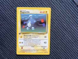 Pokemon Magnetilo 1. Edition non holo Base Set